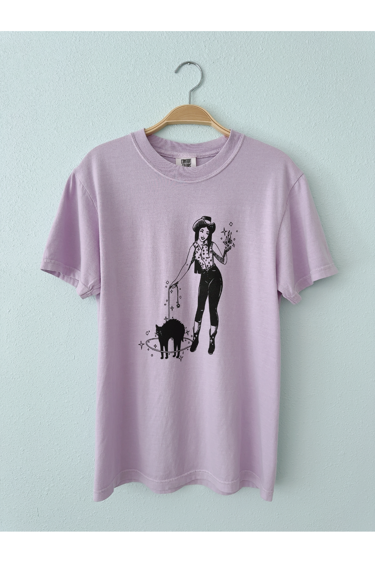 Hellfire Helen Cowgirl Halloween T-Shirt