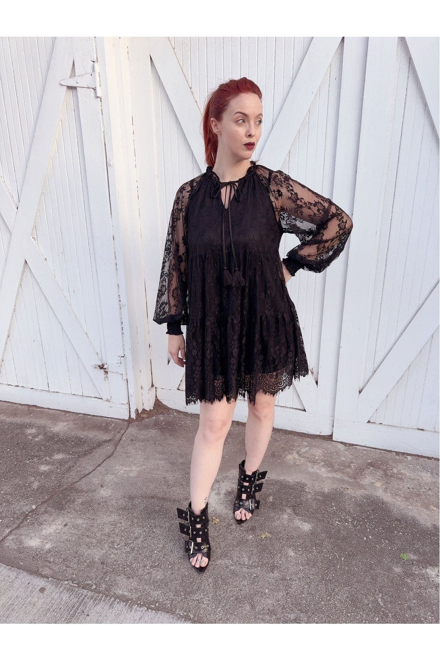 Lace Mini Halloween Holiday Dress