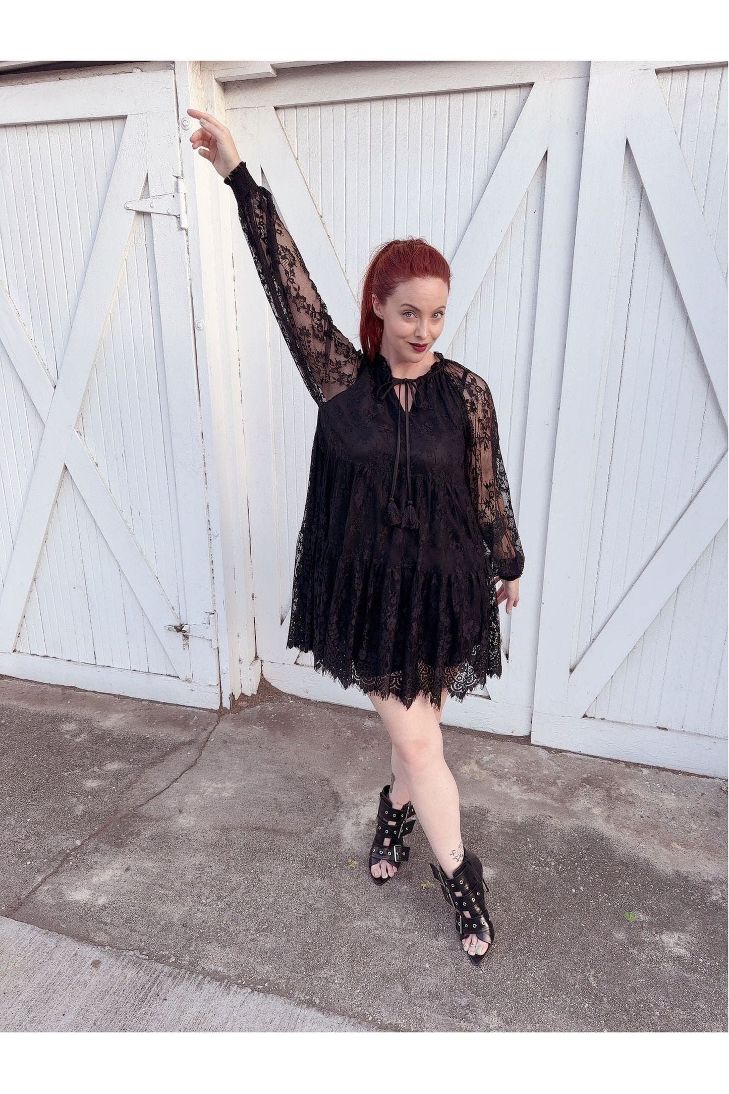 Lace Mini Halloween Holiday Dress