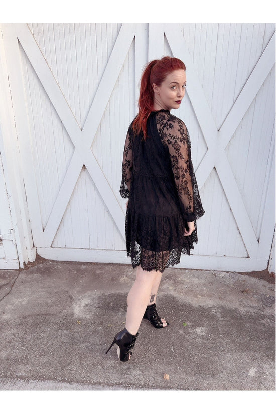 Lace Mini Halloween Holiday Dress