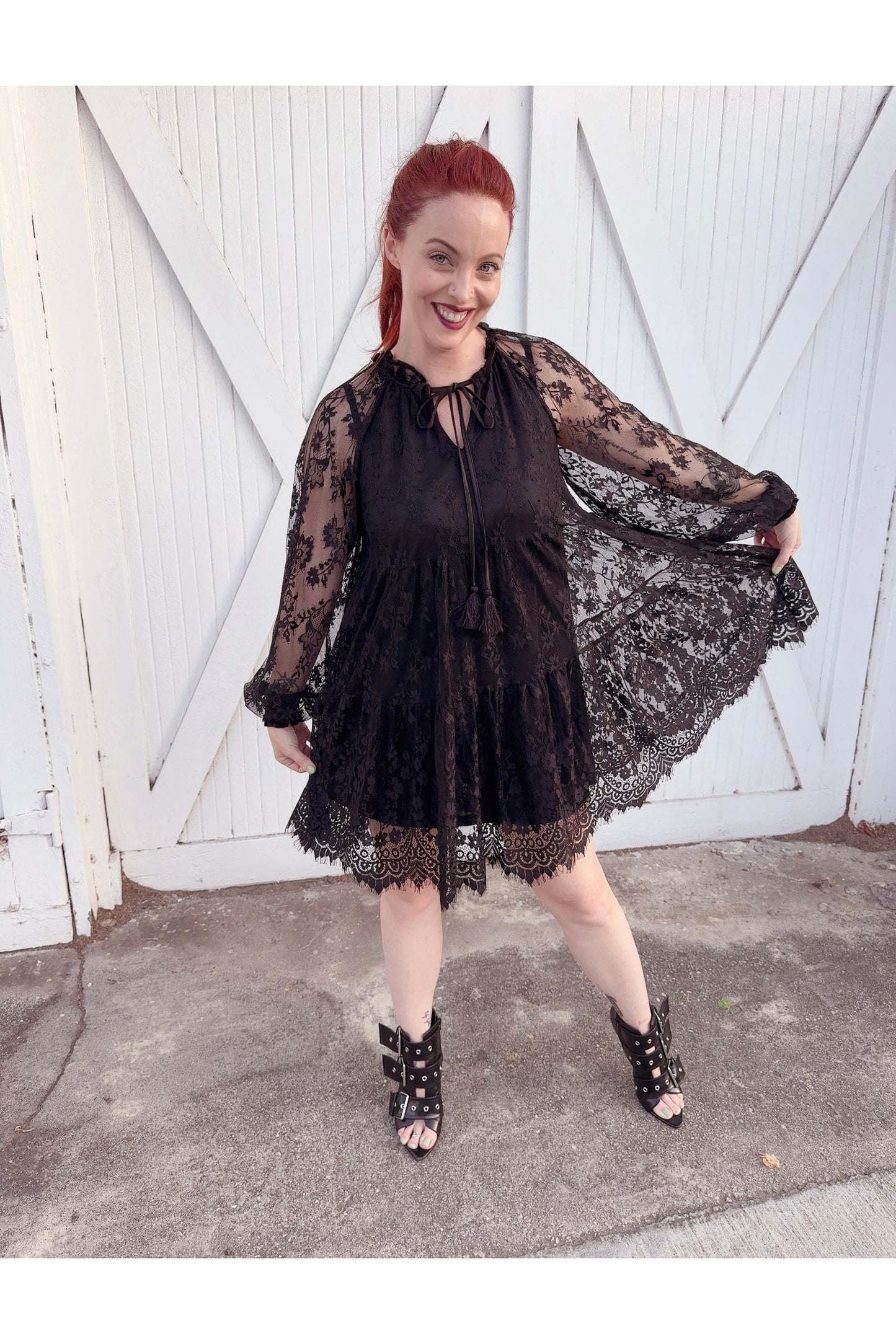 Lace Mini Halloween Holiday Dress