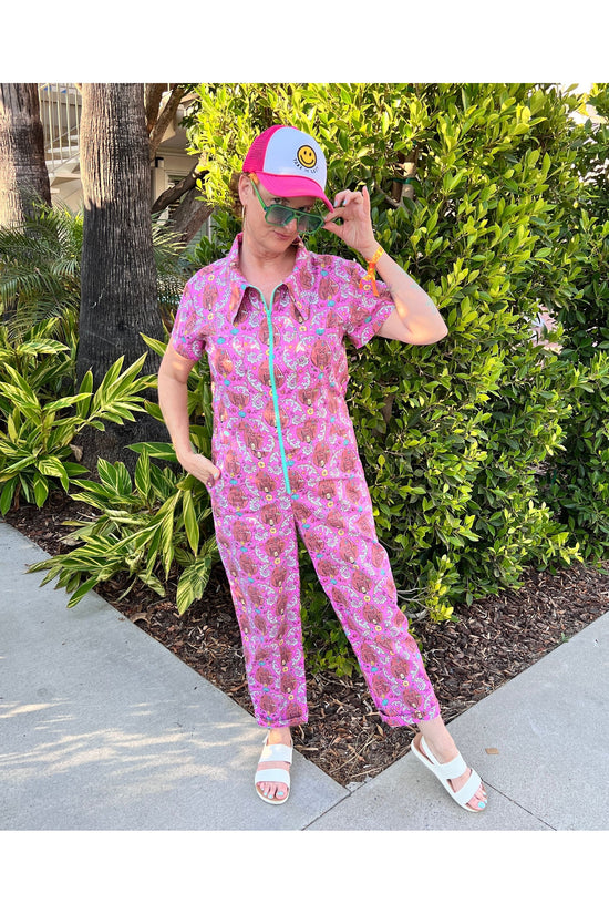 Cheeky Tiki Monkey Jumpsuit