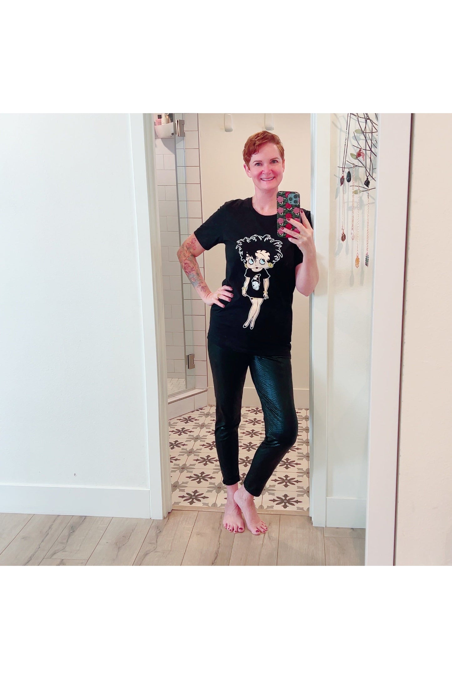 The Cure Goth Betty Boop T-Shirt