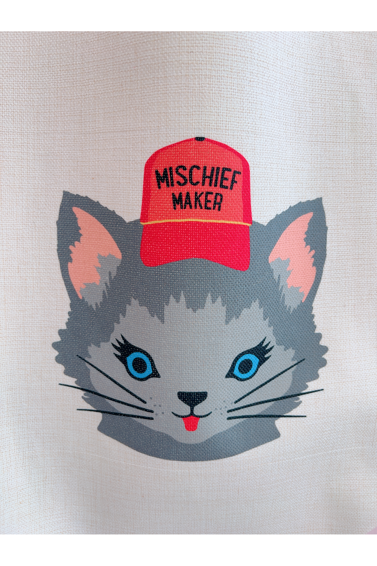 Mischief Kitten Tote