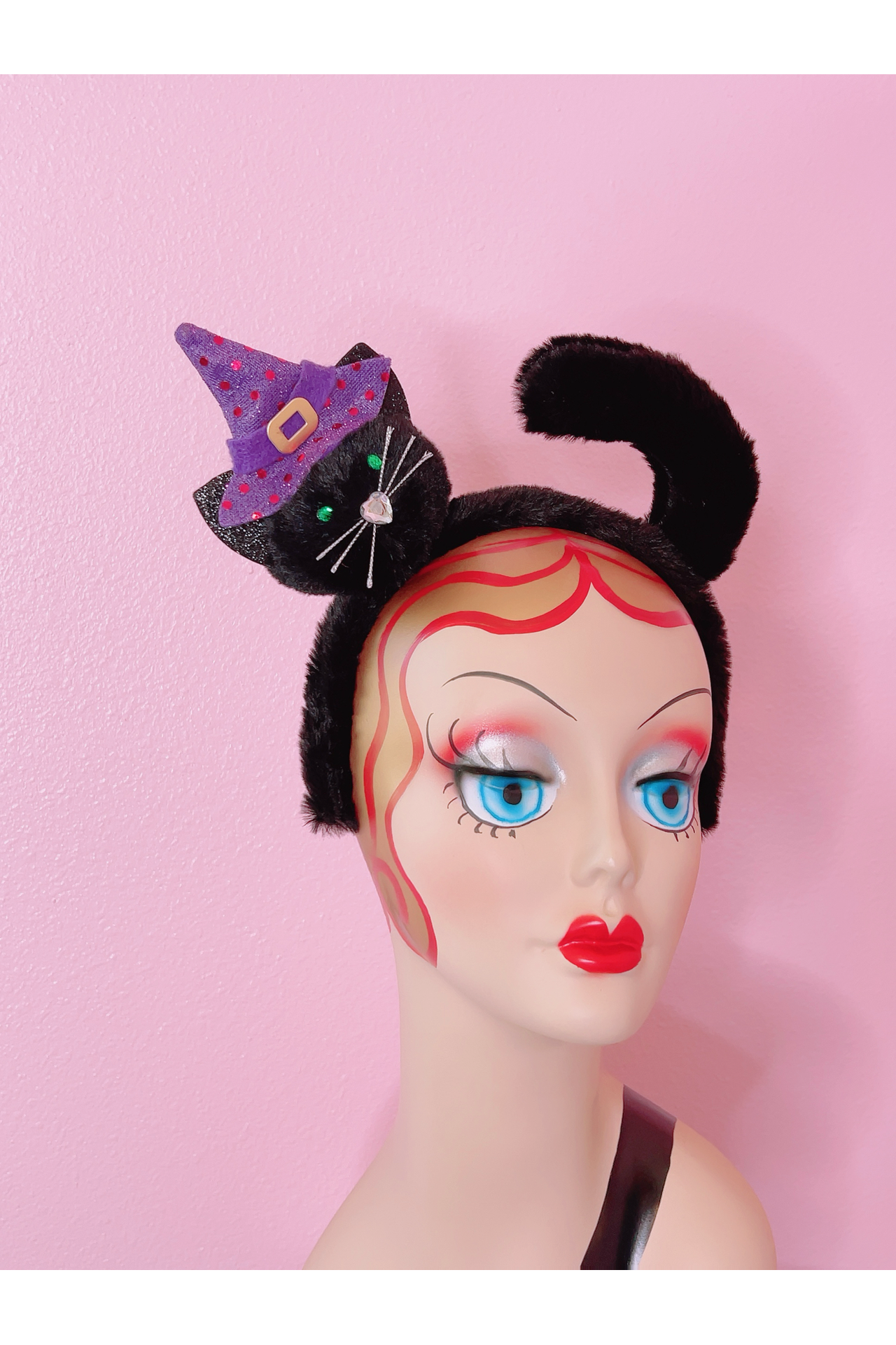 *SALE* Cute kitty Cat Witch Halloween Headband