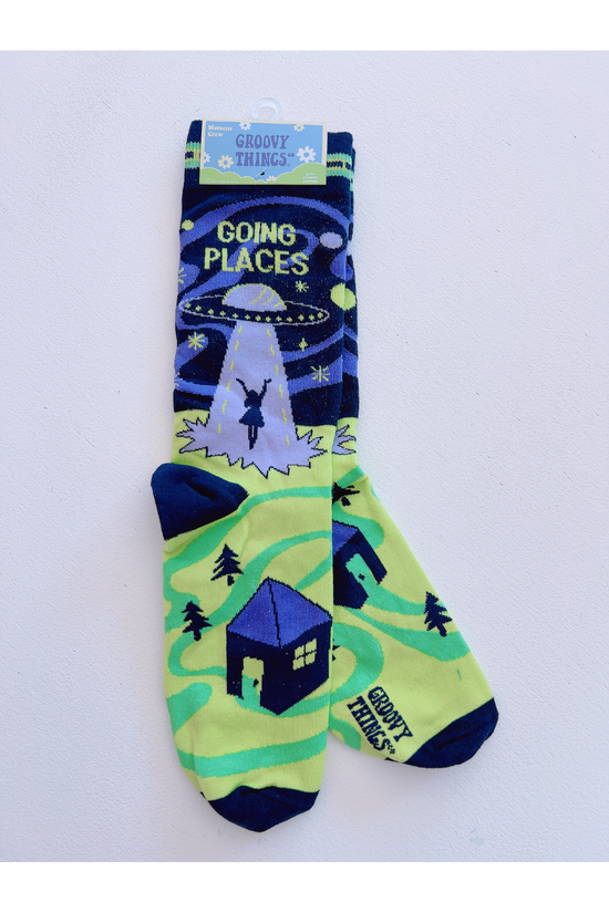 Going Places UFO Women's Socks