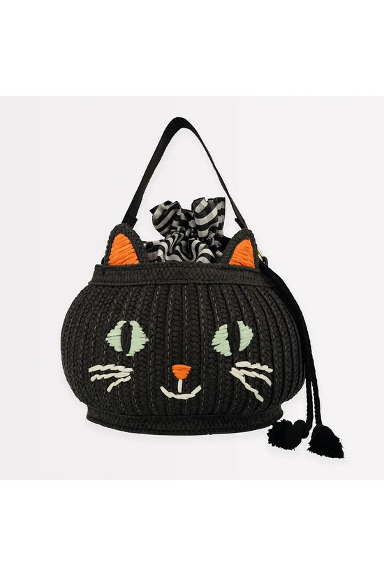 The Cutest Trick Or Treat Cat Basket Bag