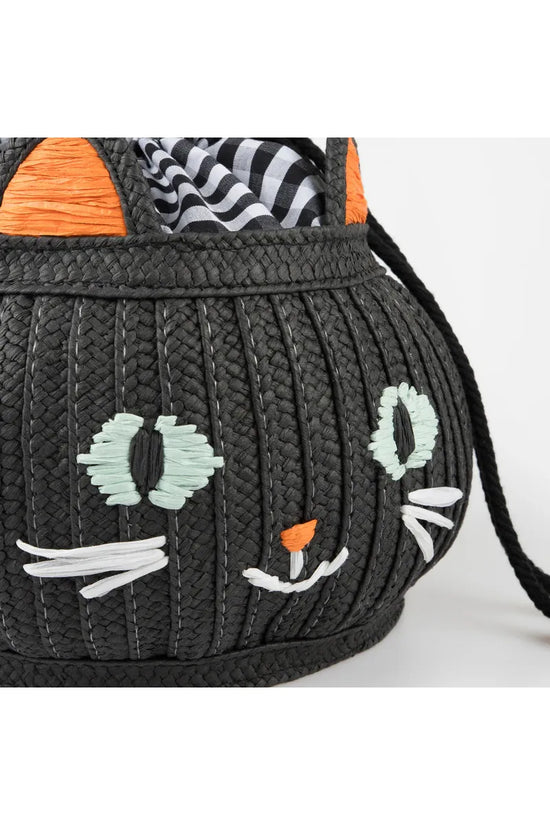 The Cutest Trick Or Treat Cat Basket Bag