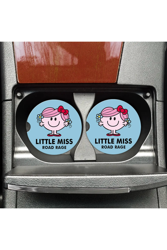 Little Miss Road Rage Funny Car Coasters