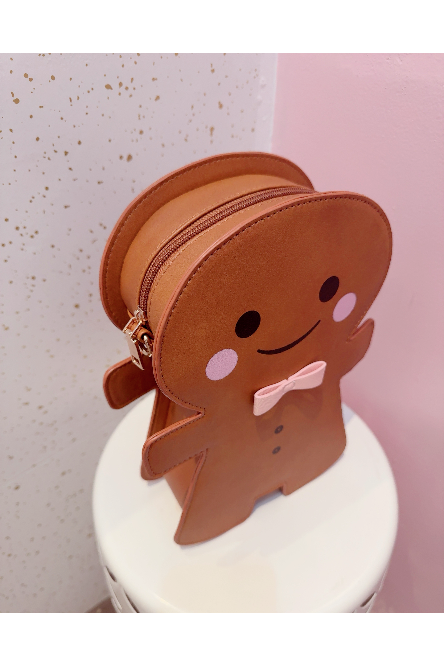 Gingerbread Novelty Crossbody Bag