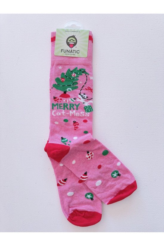 Merry Cat-mess Unisex Socks