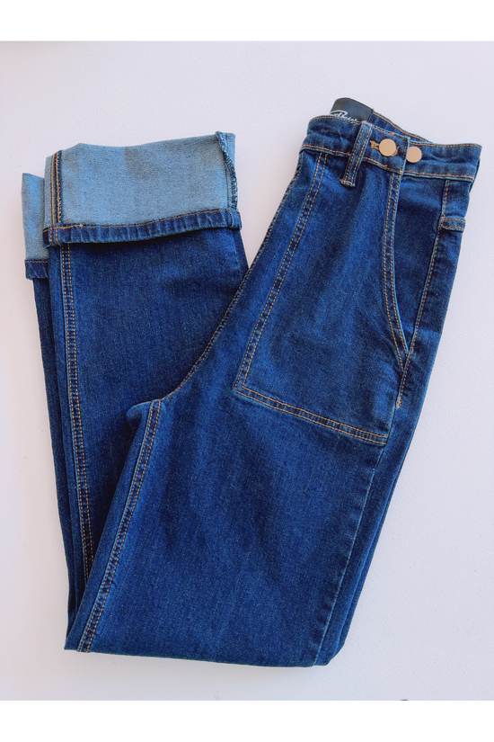 Midge 40’s Retro Indigo Denim