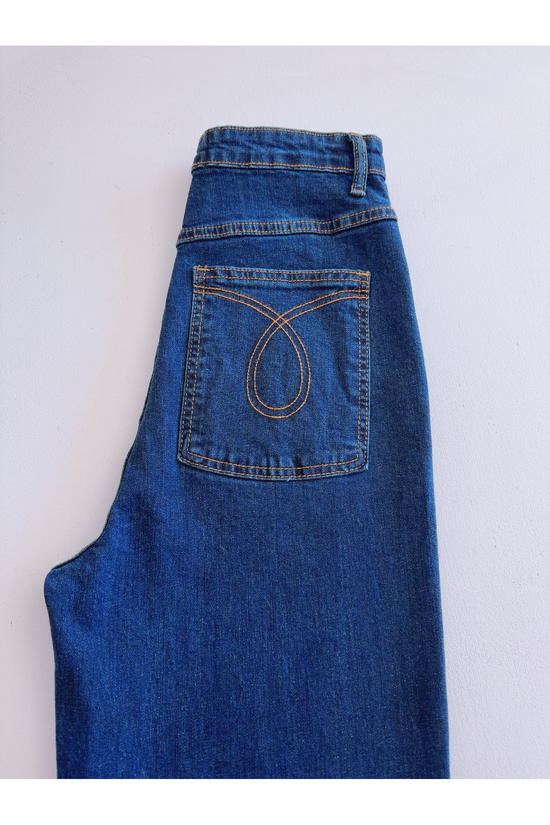 Midge 40’s Retro Indigo Denim