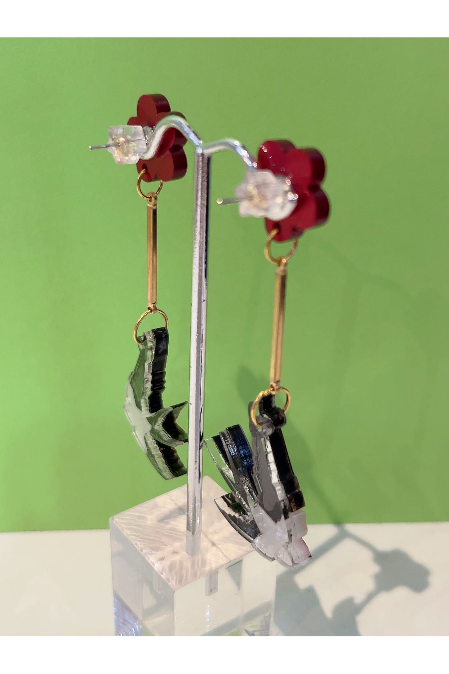 Load image into Gallery viewer, Swallow Handmade Earrings
