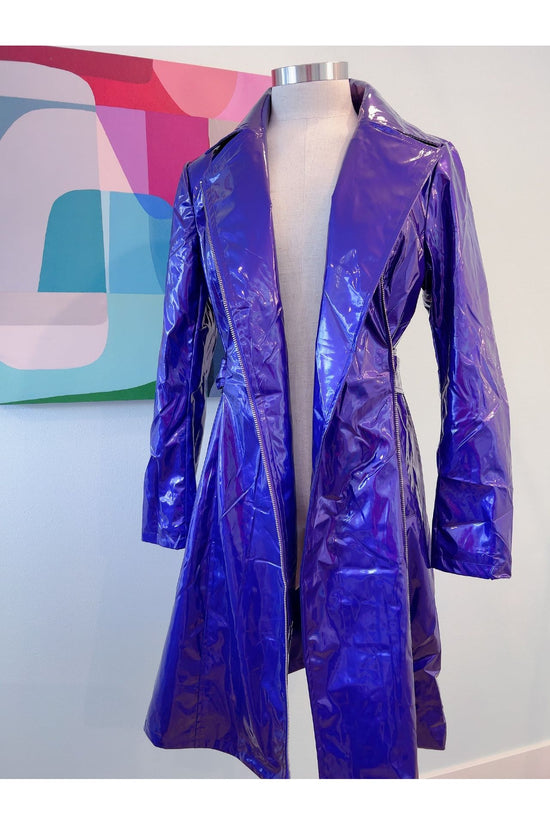 Purple Rain Trench Coat