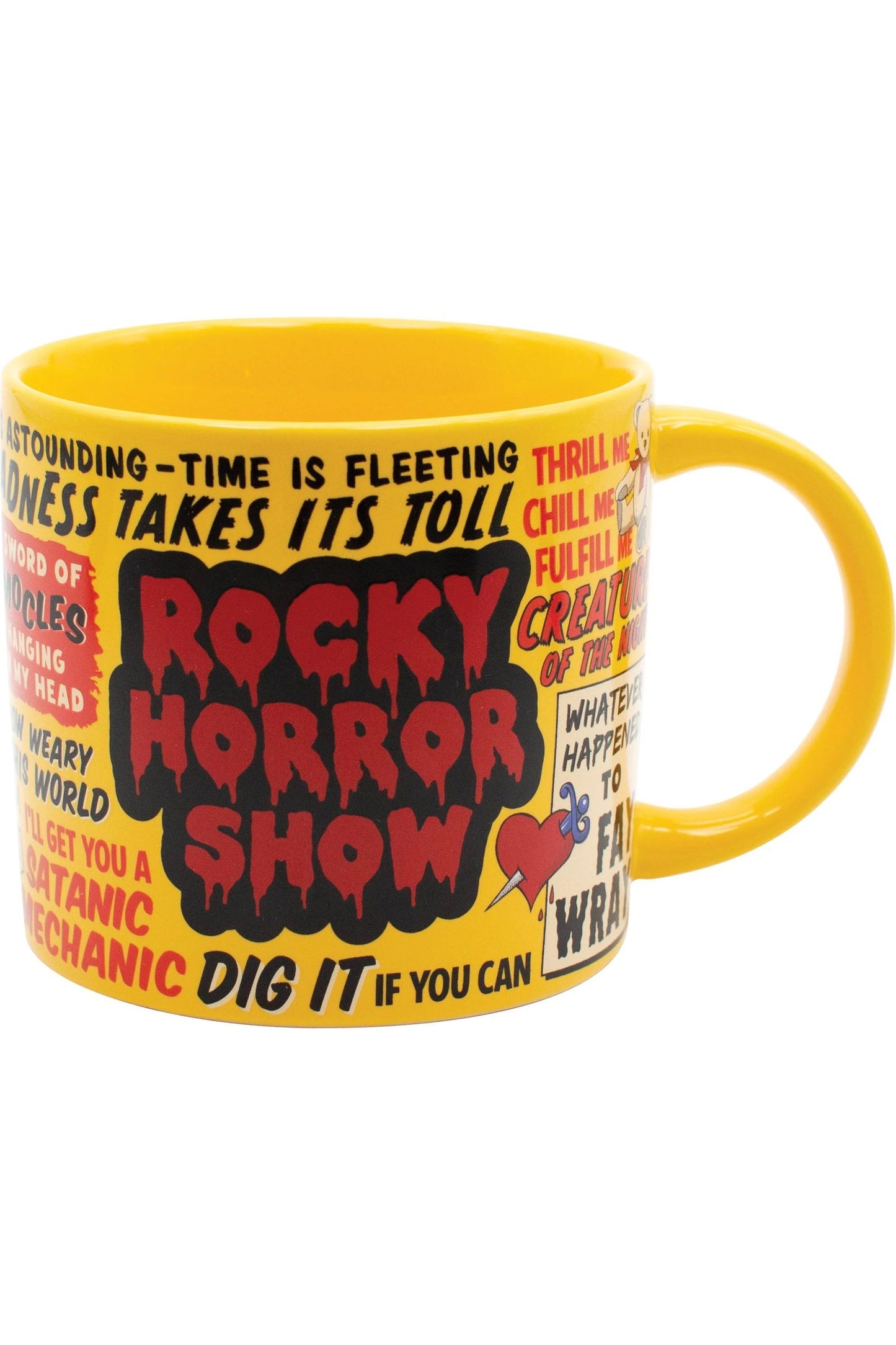 Rocky Horror Quote Ceramic Mug