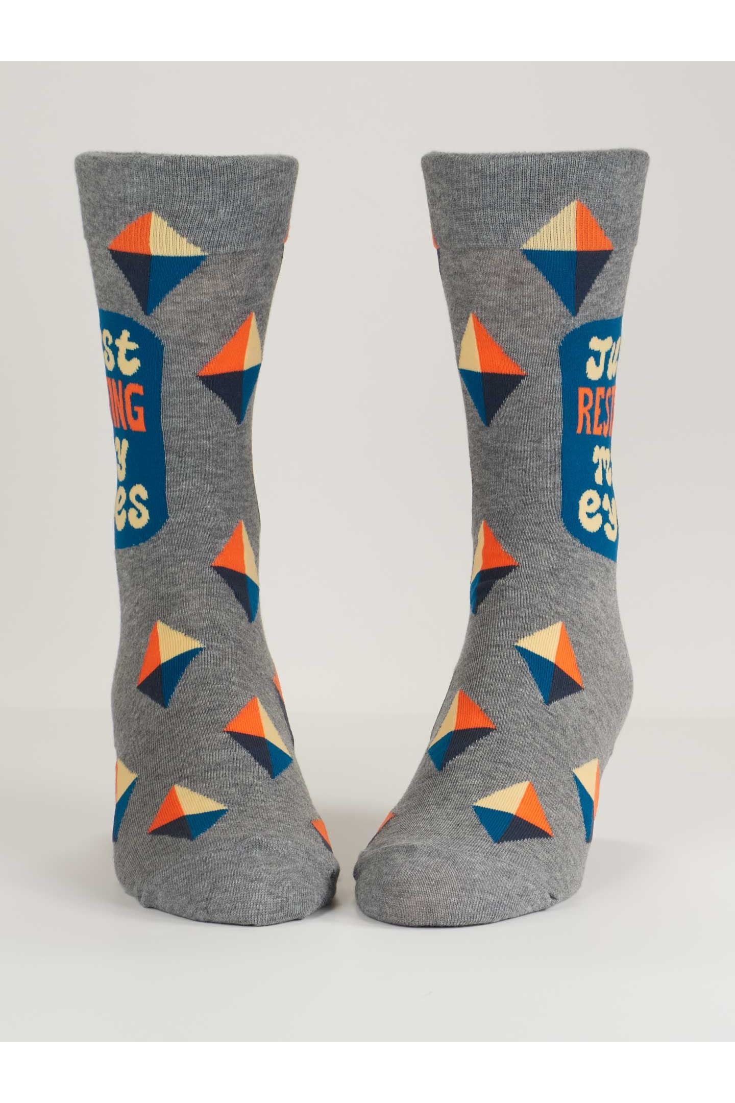 Just Resting My Eyes Men's Socks
