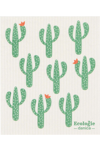 Load image into Gallery viewer, Ecologie Cacti Swedish Dishcloth
