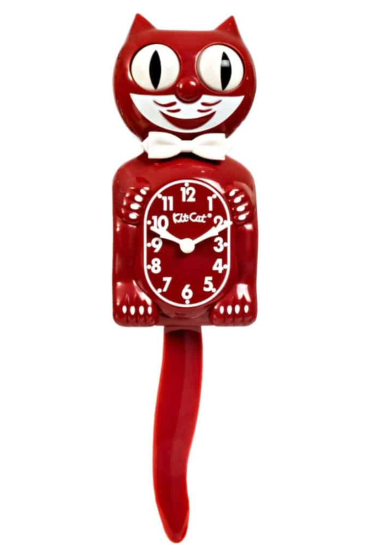 Limited Edition Space Cherry Kit Cat Clock
