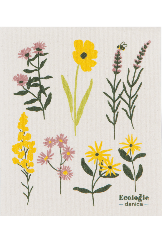 Ecologie Bees & Blooms Swedish Dishcloth