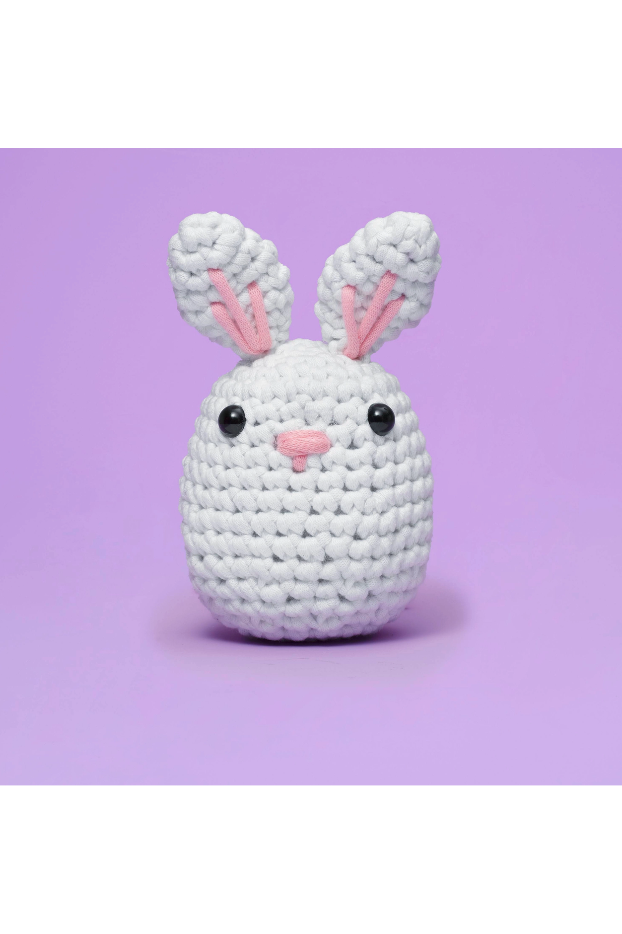 Load image into Gallery viewer, Jojo the Bunny Beginner Woobles Crochet Kit
