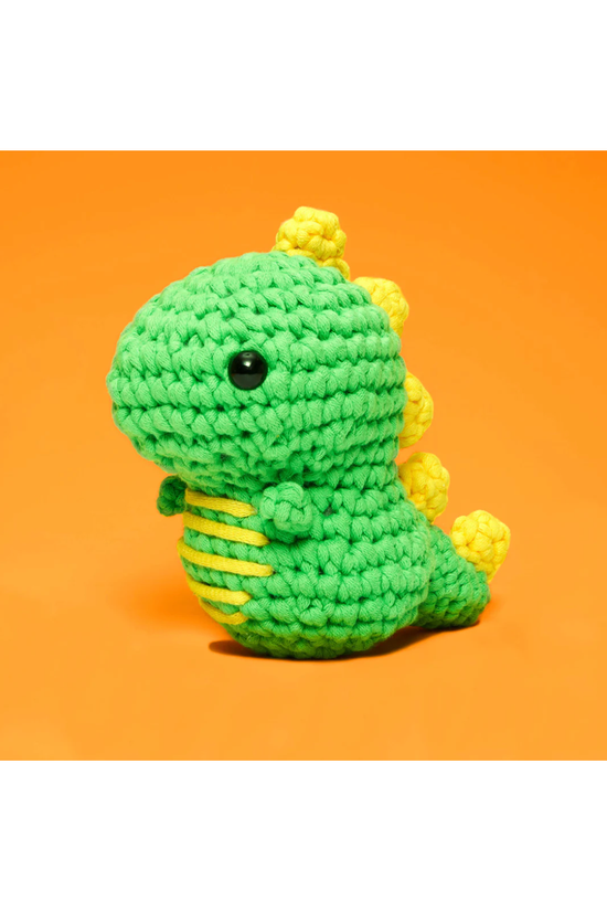 Dinosaur Beginner Woobles Crochet Kit