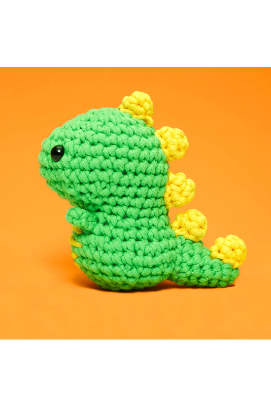 Dinosaur Beginner Woobles Crochet Kit