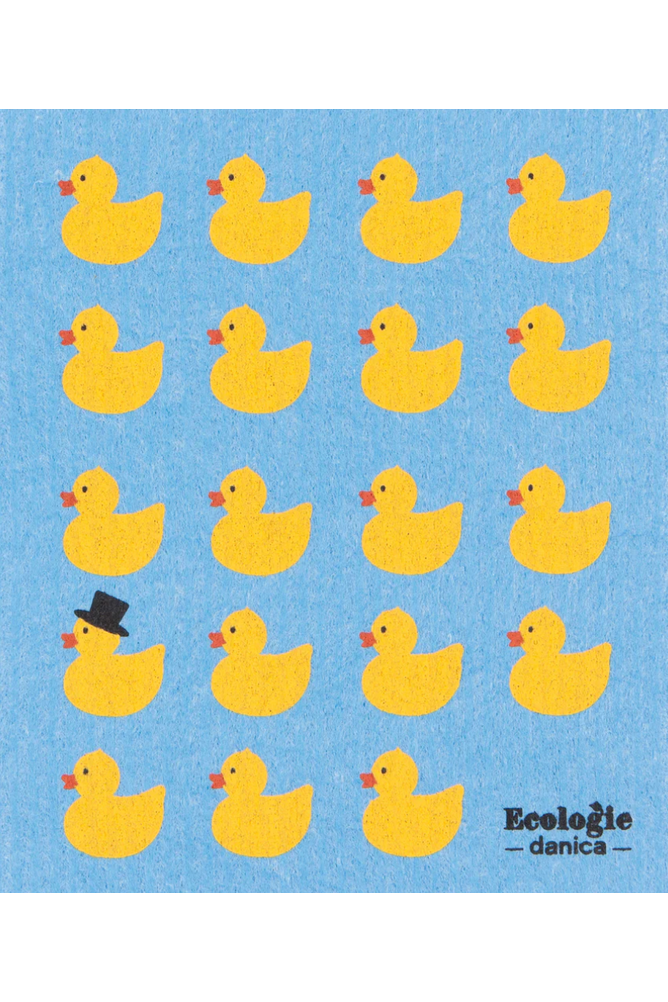 Ecologie Rubber Ducky Swedish Dishcloth