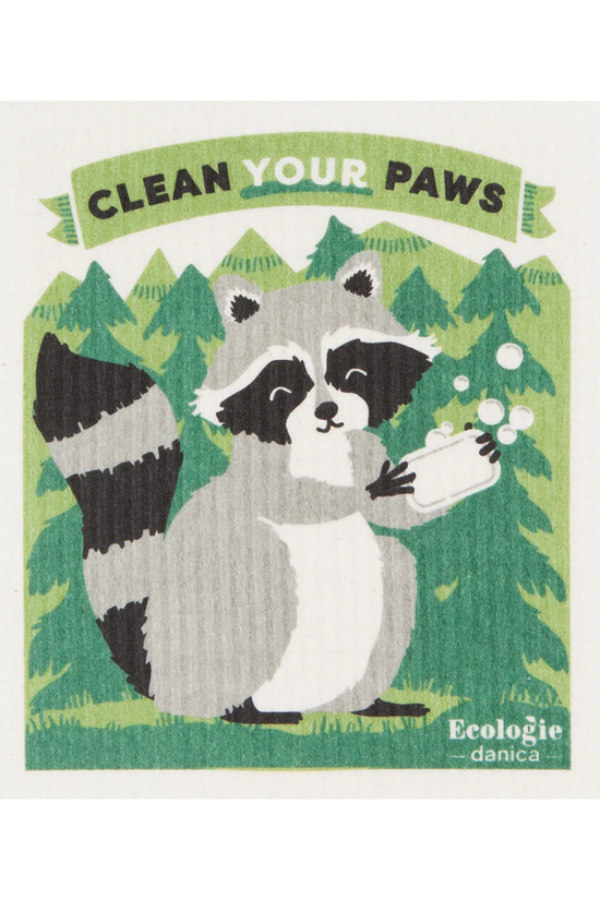 Ecologie Clean Your Paws Swedish Dishcloth