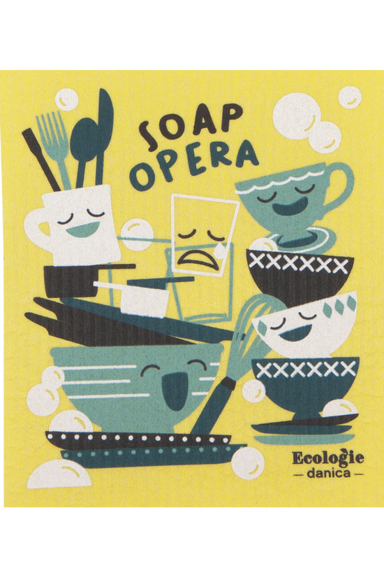 Ecologie Soap Opera Swedish Dishcloth