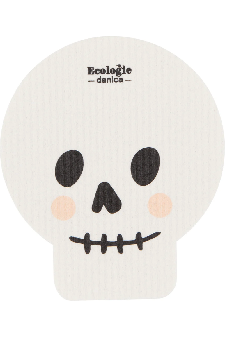 Ecologie Skull Halloween Swedish Dishcloth