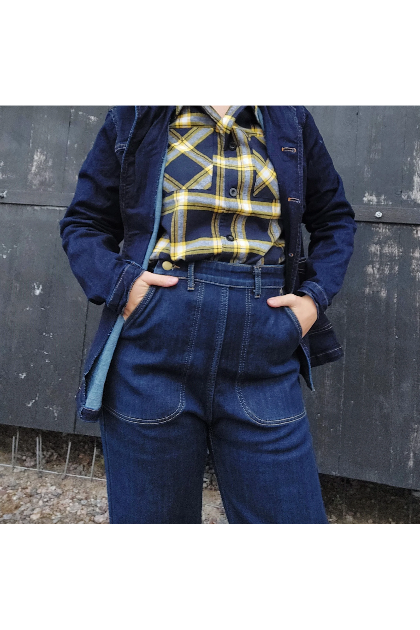 Midge 40’s Retro Indigo Denim