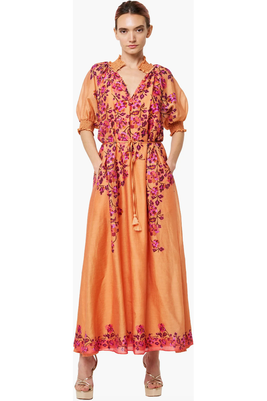 Goddess Blossoms Maxi Dress