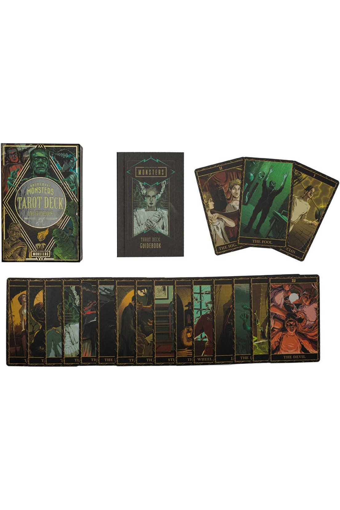 Universal Monsters Tarot Deck and Guidebook Embrace the Dark Arts