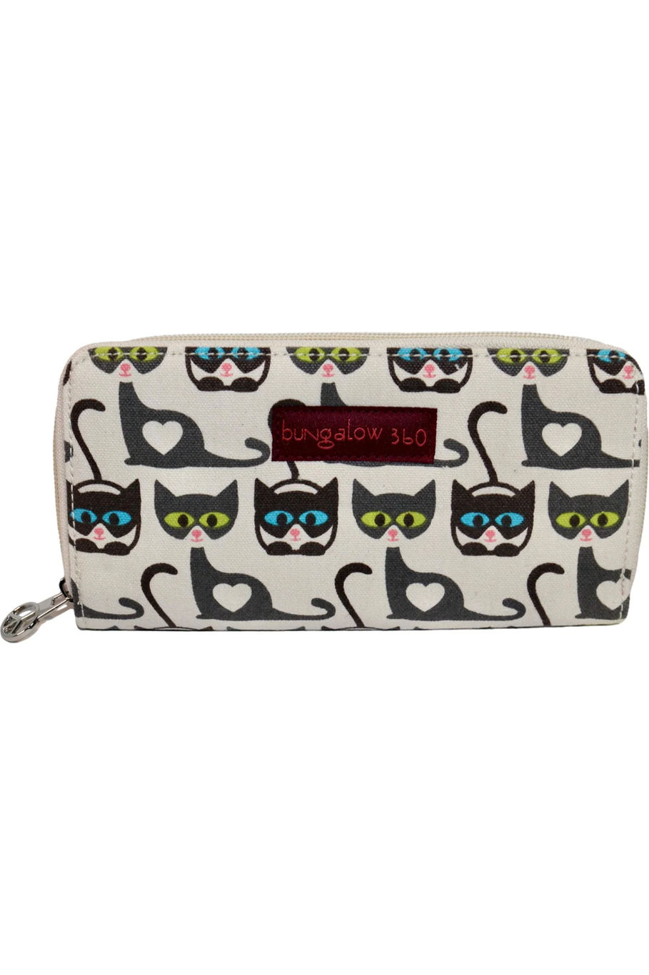 My Cute Kitty Zip Around Wallet