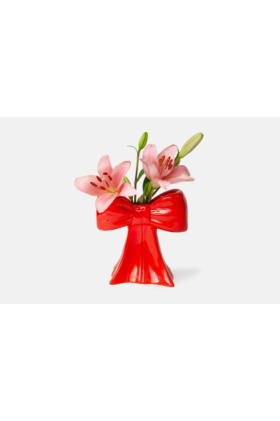 The Red Bow Vase