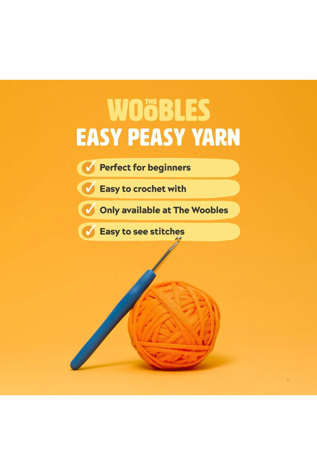 Snooky the Ghost Woobles Crochet Kit