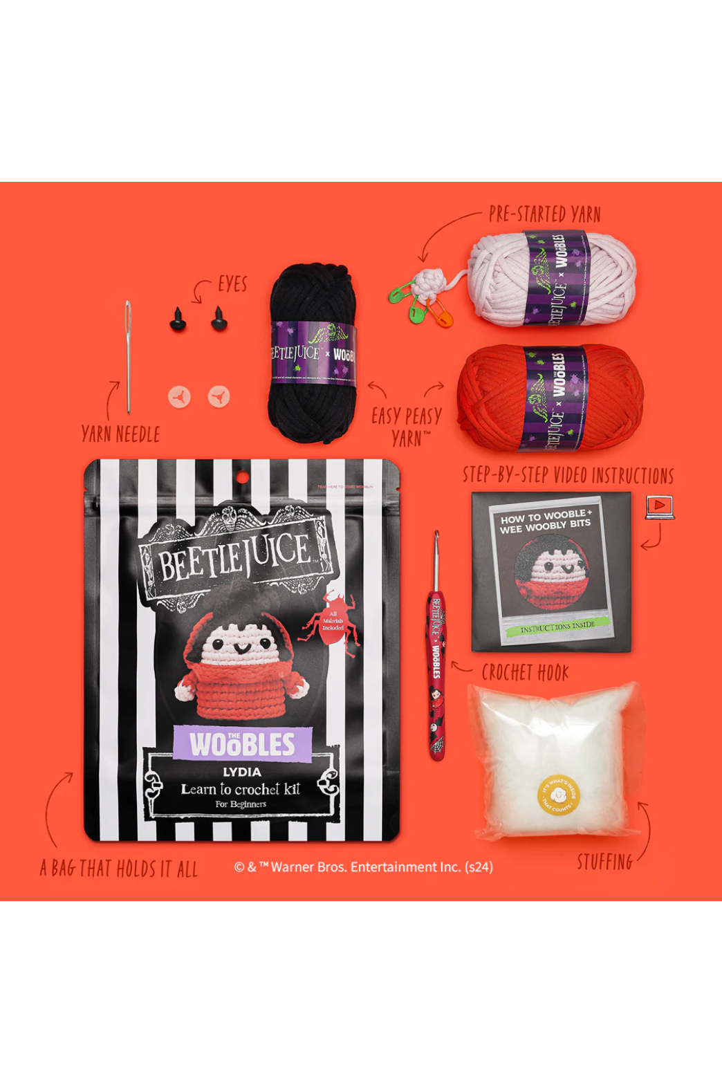Lydia Woobles Crochet Kit