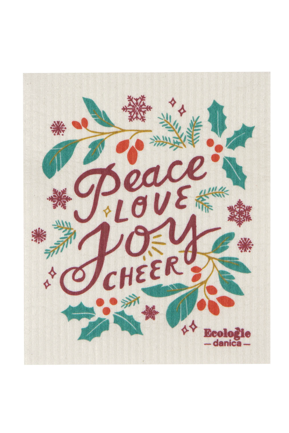 Ecologie Peace & Joy Swedish Dishcloth