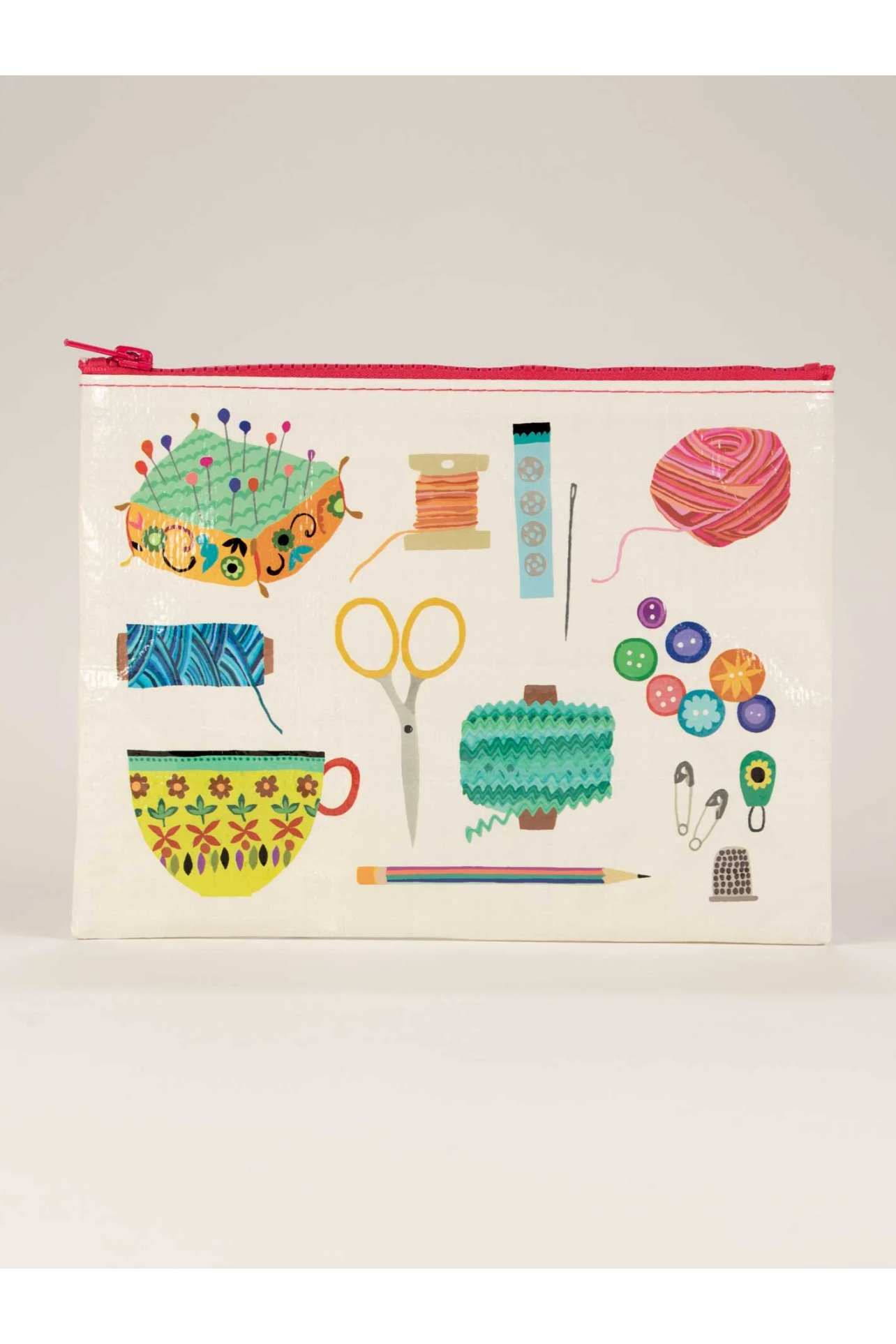 Sewing Kit Zipper Recycled Pouch
