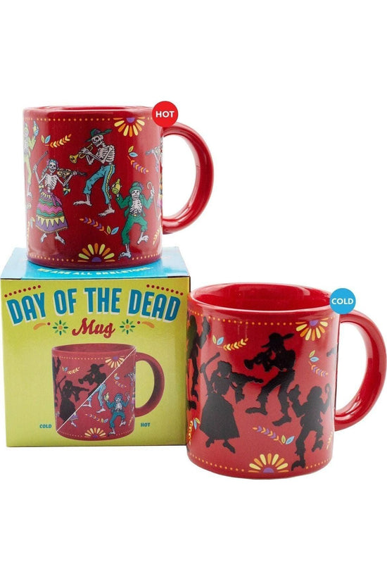 Day of the Dead Heat Changing Ceramic Mug