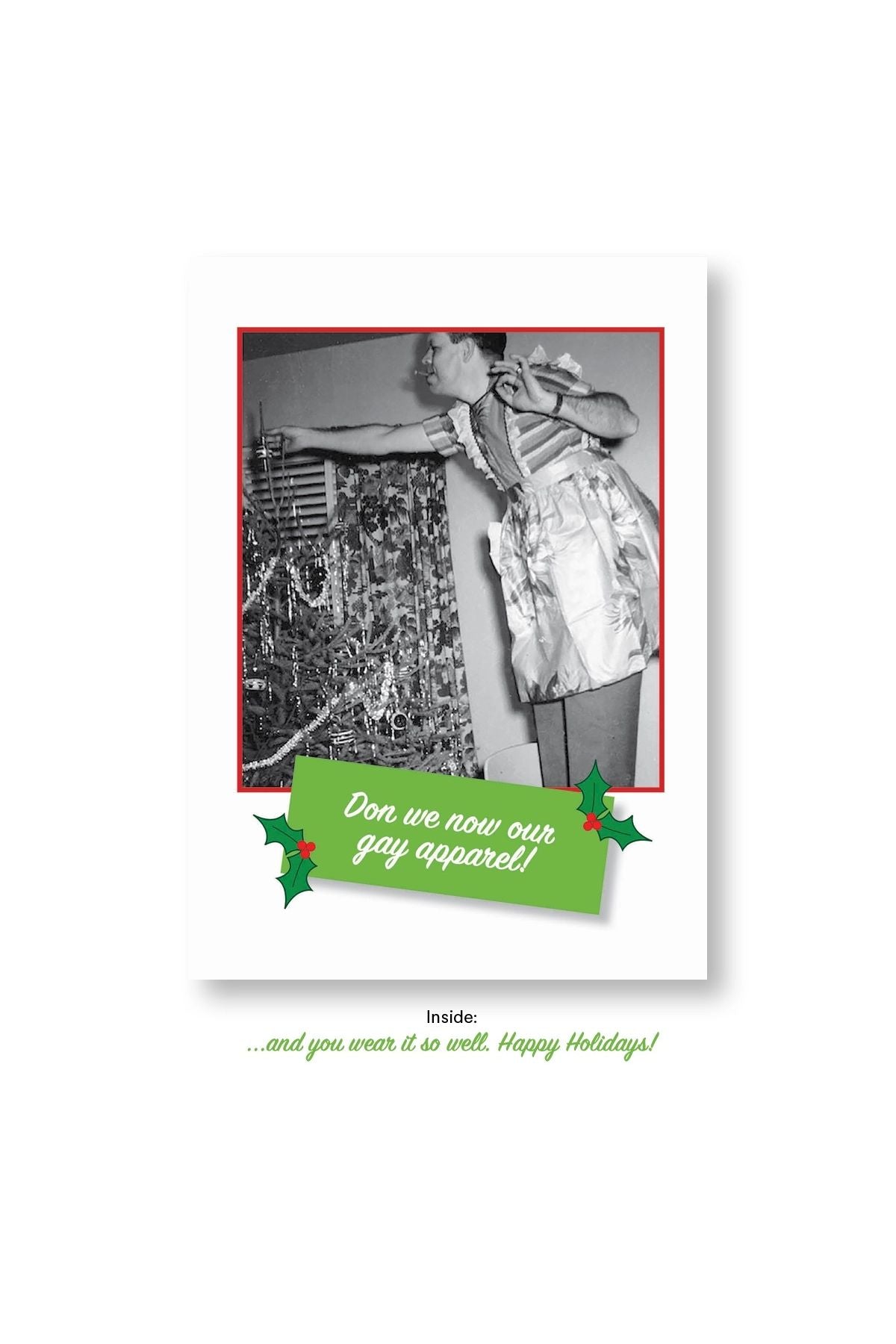 Vintage Holiday Humor Greeting Cards Box Set of 10