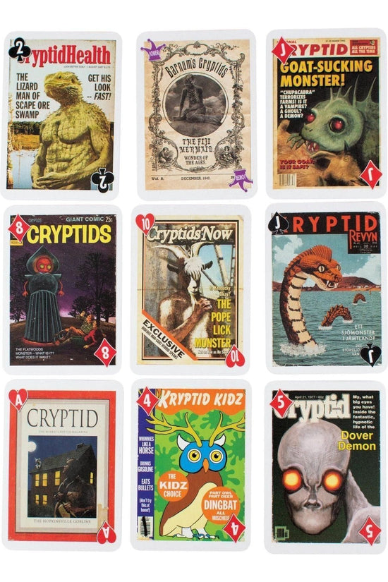 Cryptid Playing Card Set