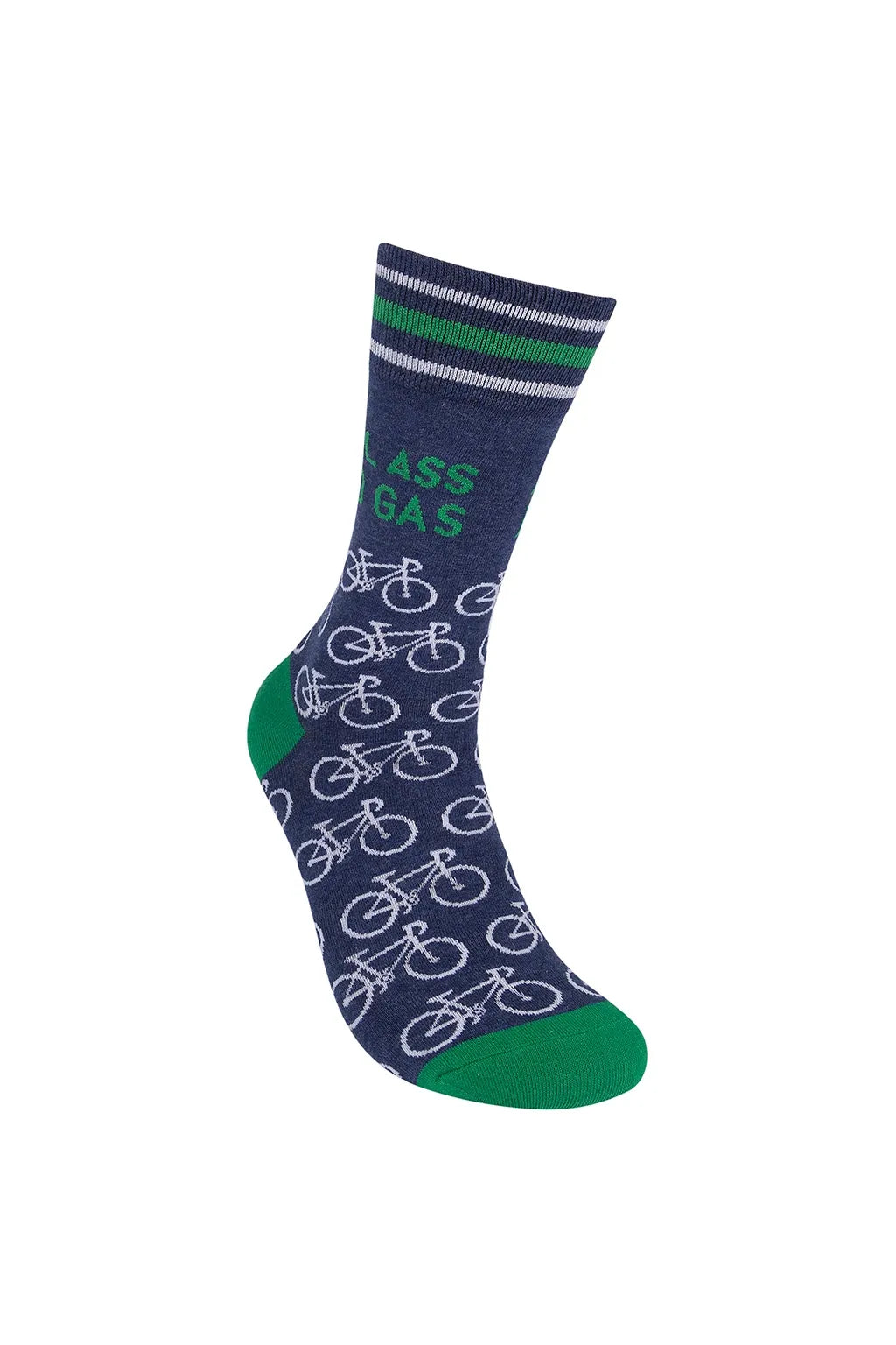 All Ass. No Gas. Biking Unisex Cotton Socks