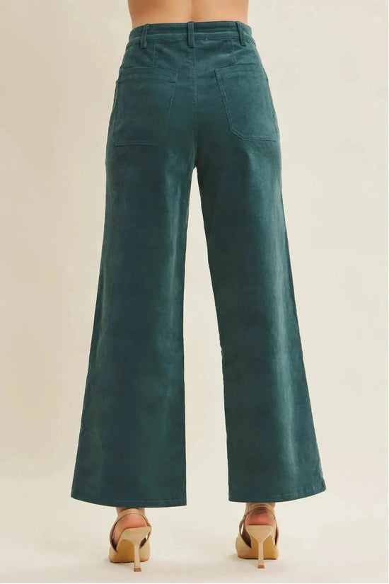 Corduroy Wide Leg Pants