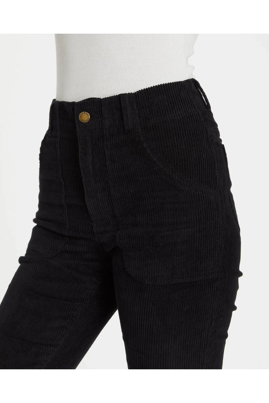 Black Corduroy 70's Bell Bottom Pants