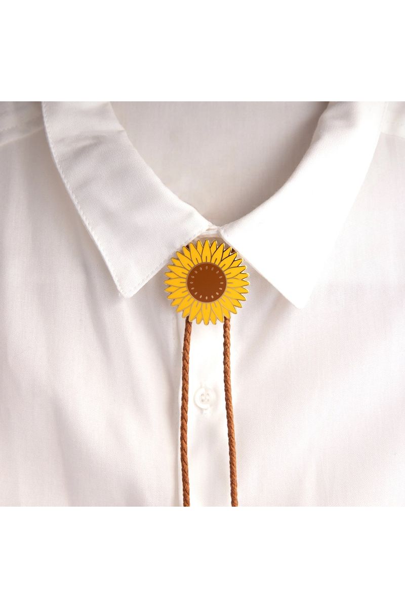 Sunflower Bolo Tie