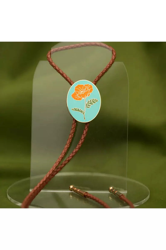 Poppy Bolo Tie with Natelle Quek