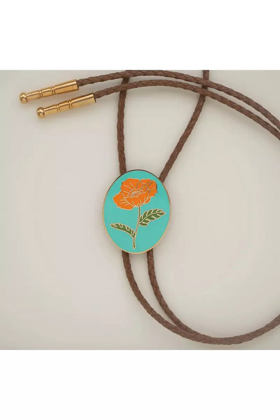 Poppy Bolo Tie with Natelle Quek