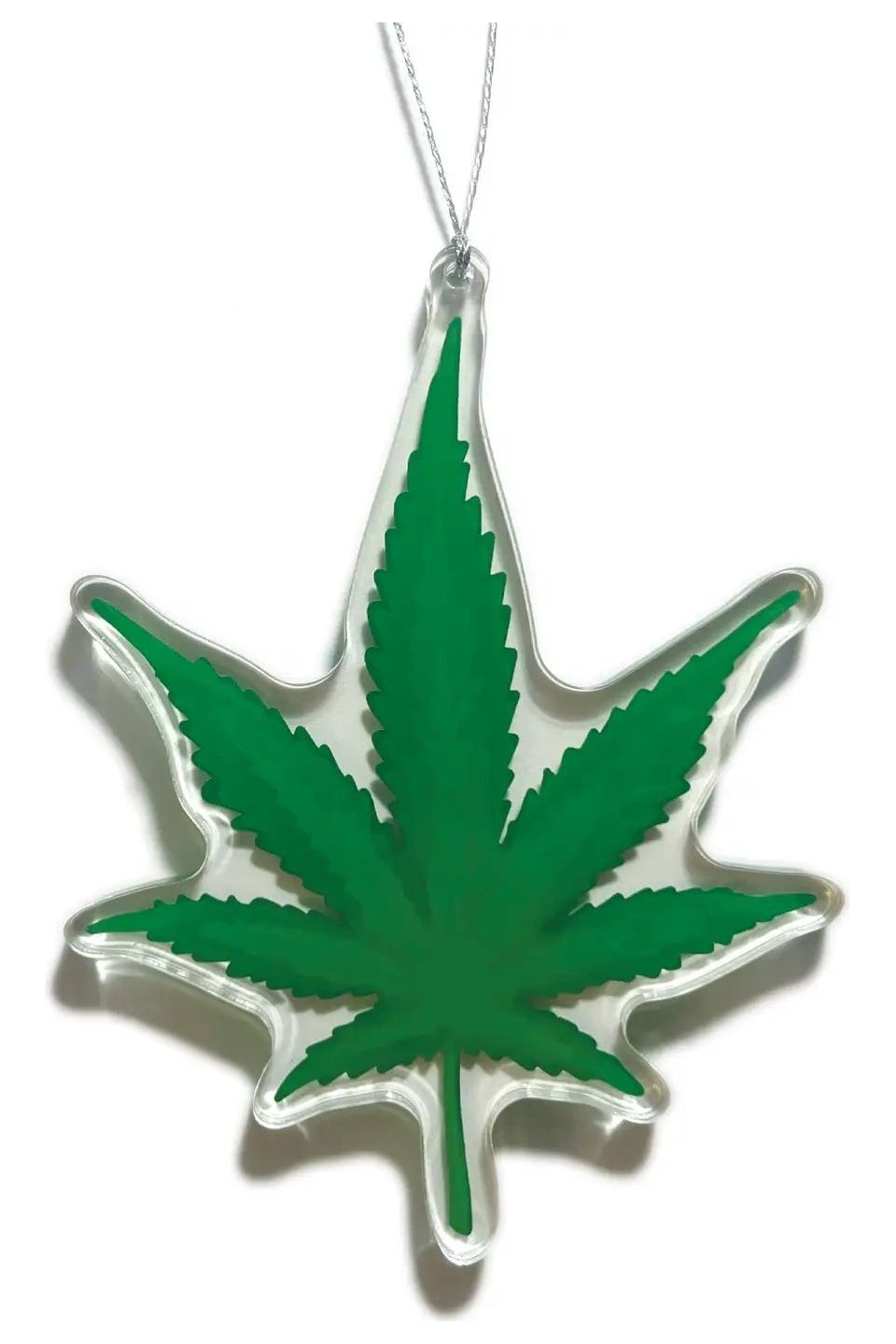 Weed Leaf Christmas Ornament